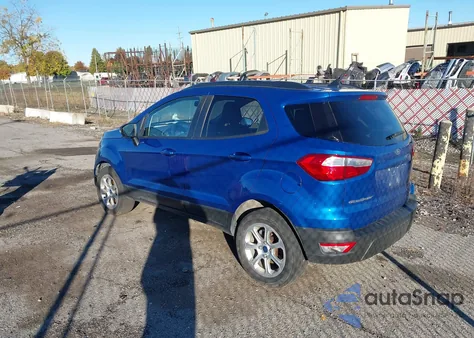 2018 Ford Ecosport Se from USA, damaged, VIN MAJ3P1TE8JC180288